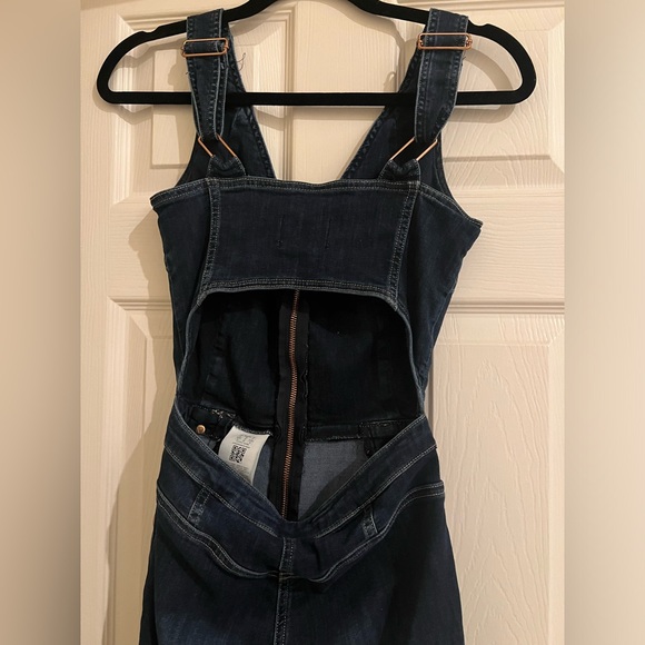 Guess Eco Reina denim jumpsuit in a size 26 - Picture 4 of 5